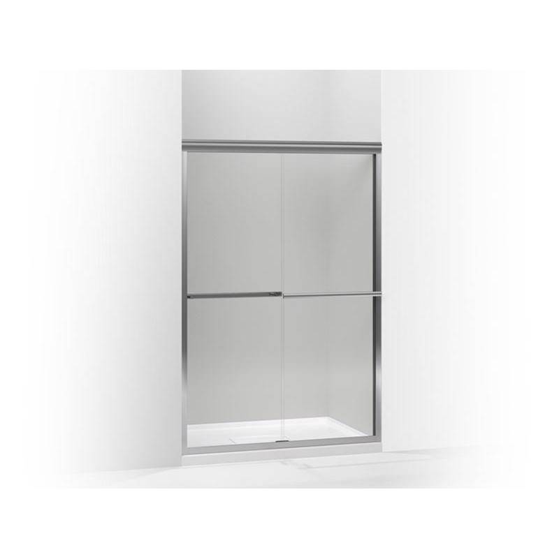 Kohler Gradient® sliding shower door, 70-1/16'' H x 47-5/8'' W, with 1/4'' thick Crystal Clear glass