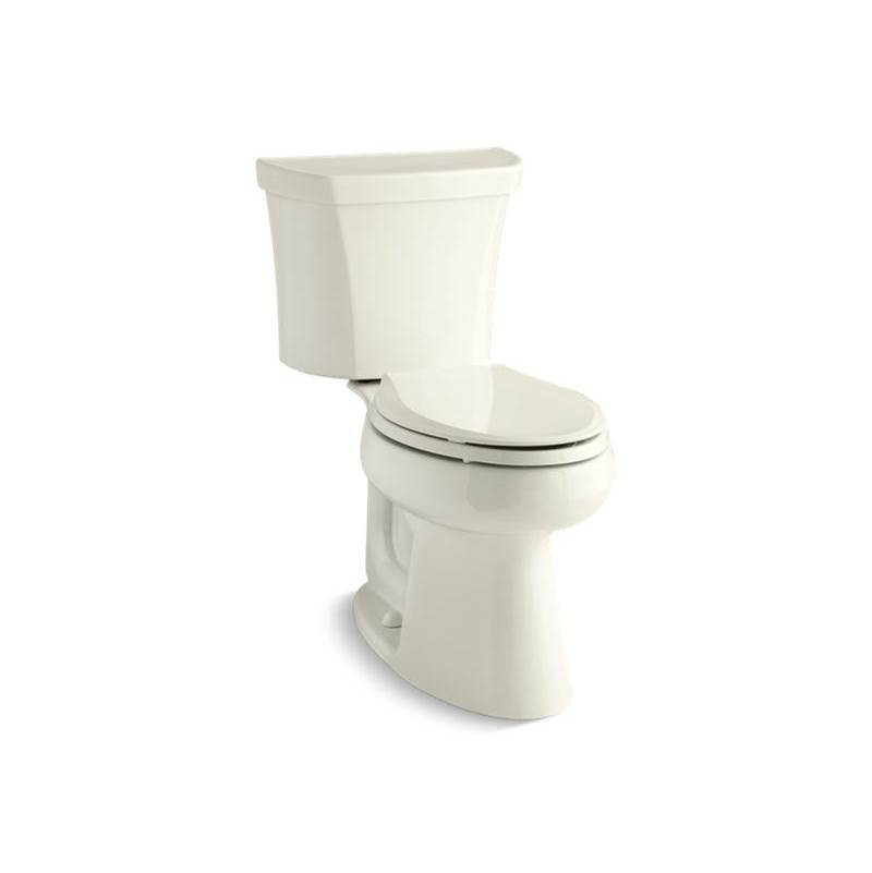 Kohler Highline® Two-piece elongated dual-flush chair height toilet with right-hand trip lever