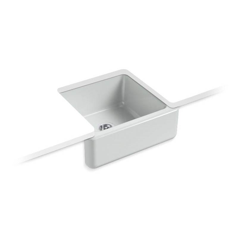 Kohler Whitehaven® 23-1/2'' undermount single-bowl farmhouse kitchen sink