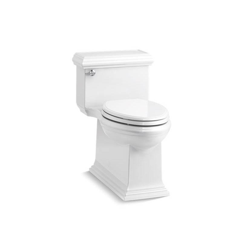 Kohler Memoirs® Classic One-piece compact elongated toilet with skirted trapway, 1.28 gpf