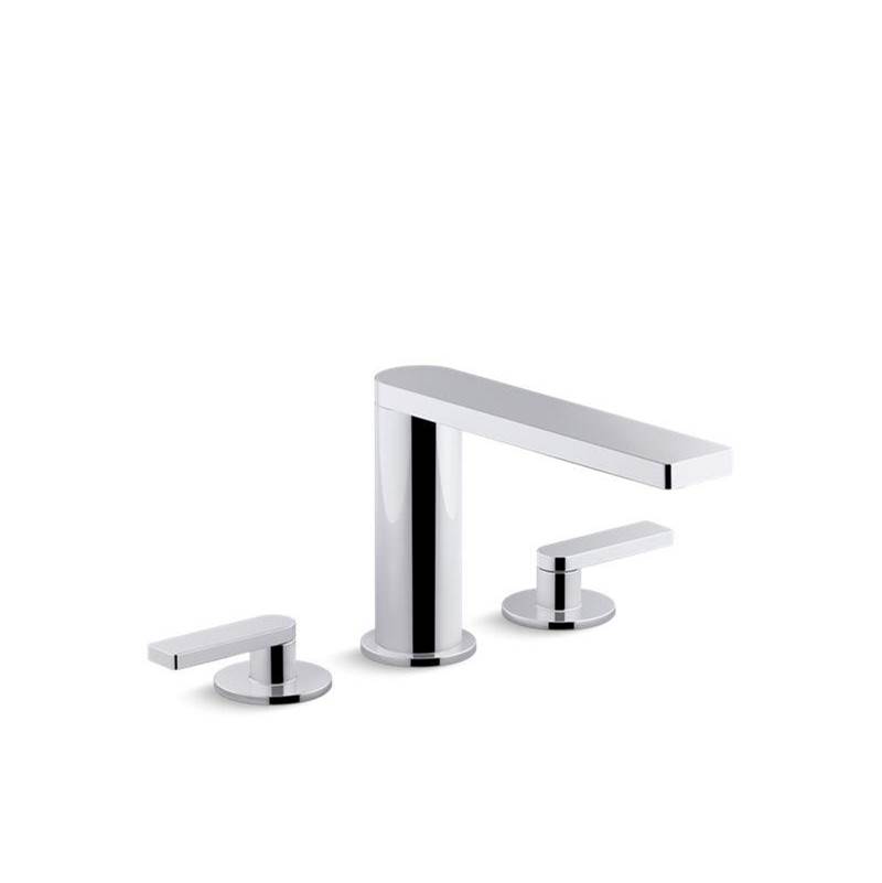 Kohler Composed® Deck-mount bath faucet with lever handles