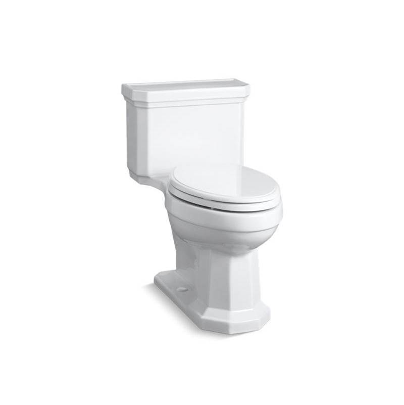Kohler Kathryn® One-piece compact elongated 1.28 gpf chair height toilet with right-hand trip lever, and slow close seat