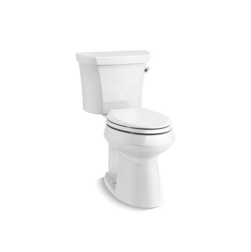Kohler Highline® Two-piece elongated 1.28 gpf chair height toilet with right-hand trip lever