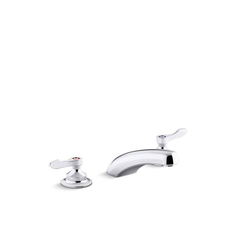 Kohler Triton® Bowe® 0.5 gpm widespread bathroom sink faucet with aerated flow and lever handles, drain not included