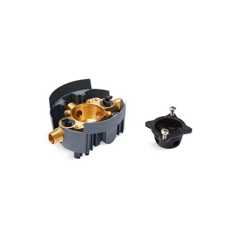 Kohler Rite-Temp® Valve body rough-in with service stops and universal inlets