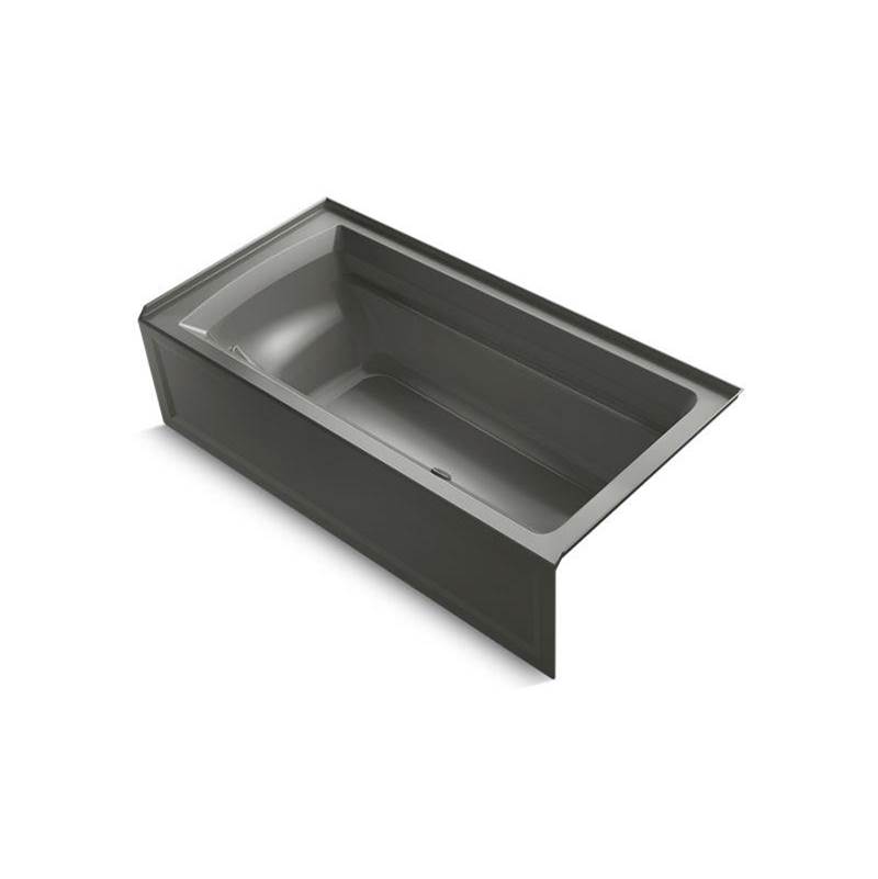 Kohler Archer® 72'' x 36'' alcove bath with integral apron and right-hand drain