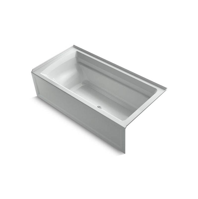 Kohler Archer® 72'' x 36'' alcove bath with integral apron and right-hand drain
