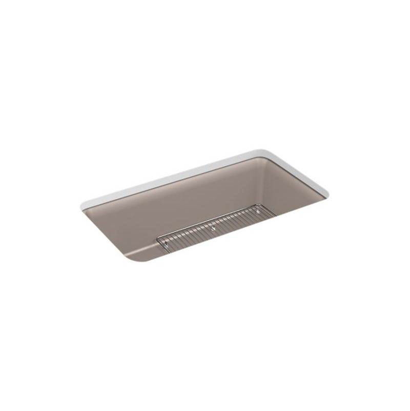 Kohler Cairn® 33-1/2'' undermount single-bowl kitchen sink