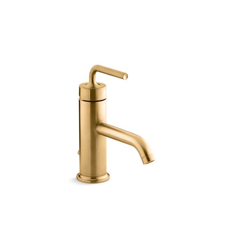 Kohler Purist® Single-handle bathroom sink faucet with straight lever handle, 1.2 gpm