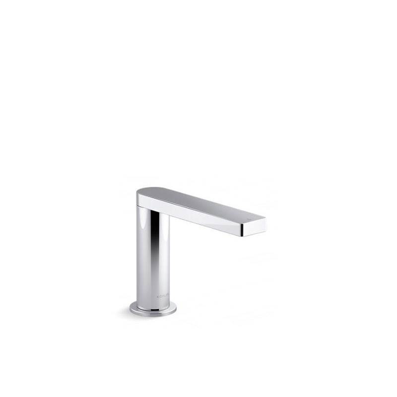 Kohler Composed® Touchless single-hole lavatory sink faucet with Kinesis® sensor technology and temperature mixture, AC powered, 0.5 gpm