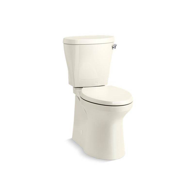 Kohler Betello® Two-piece elongated 1.28 gpf chair height toilet with right-hand trip lever