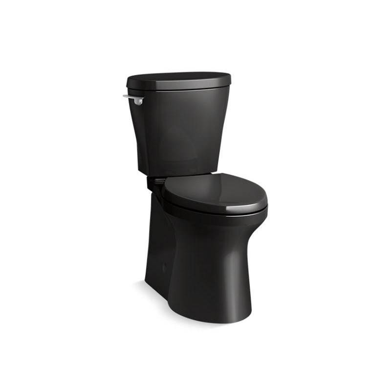 Kohler Betello® ContinuousClean XT two-piece elongated toilet with skirted trapway, 1.28 gpf