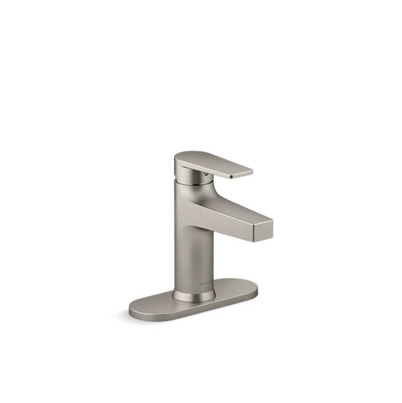 Kohler Taut® Single-handle bathroom sink faucet with escutcheon