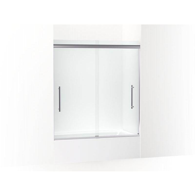 Kohler Pleat® 63-9/16'' H sliding bath door with 5/16'' - thick glass