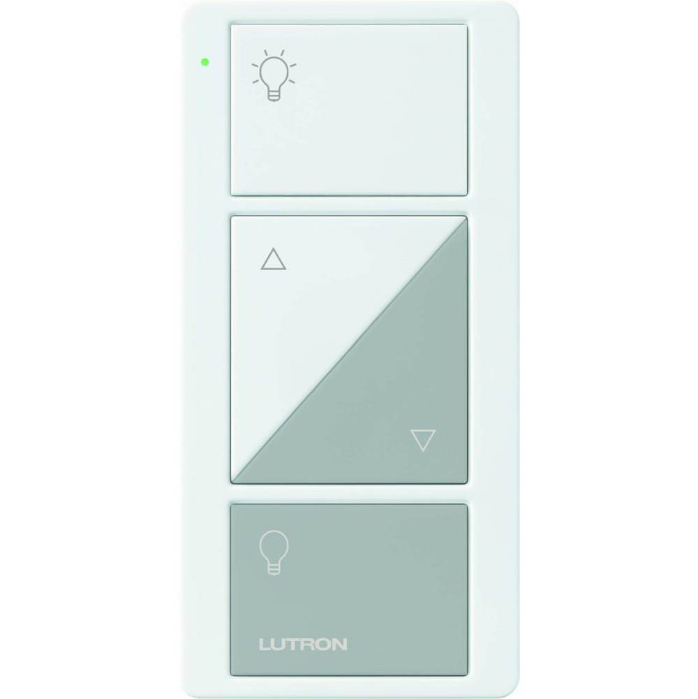 Lutron Pico Rf 434 W Led 2Brl Gloss Wg Light Icon