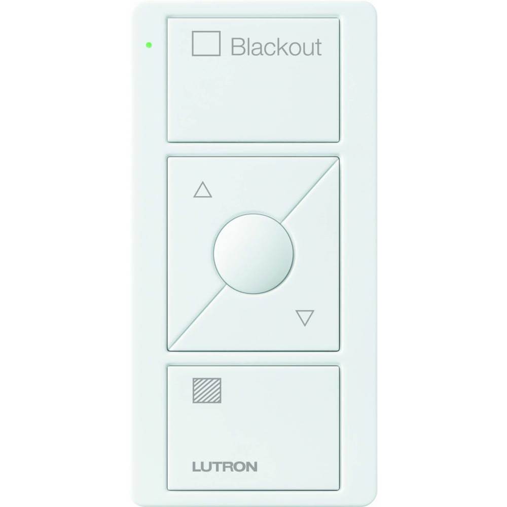 Lutron Pico Rf 434 W Led 3Brl Gloss Wh Blackout