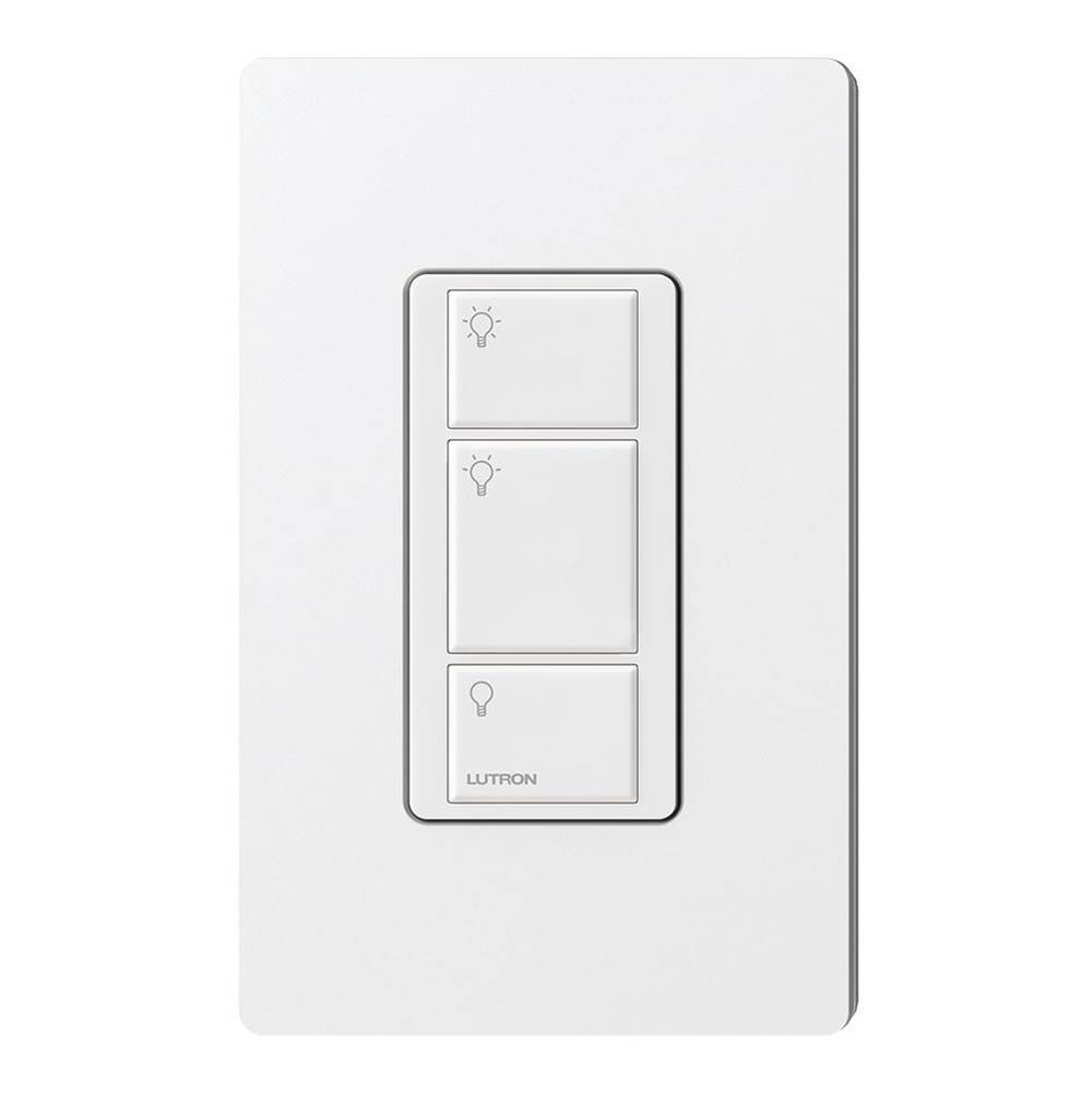 Lutron Pico Wired 3 Button Gloss Black