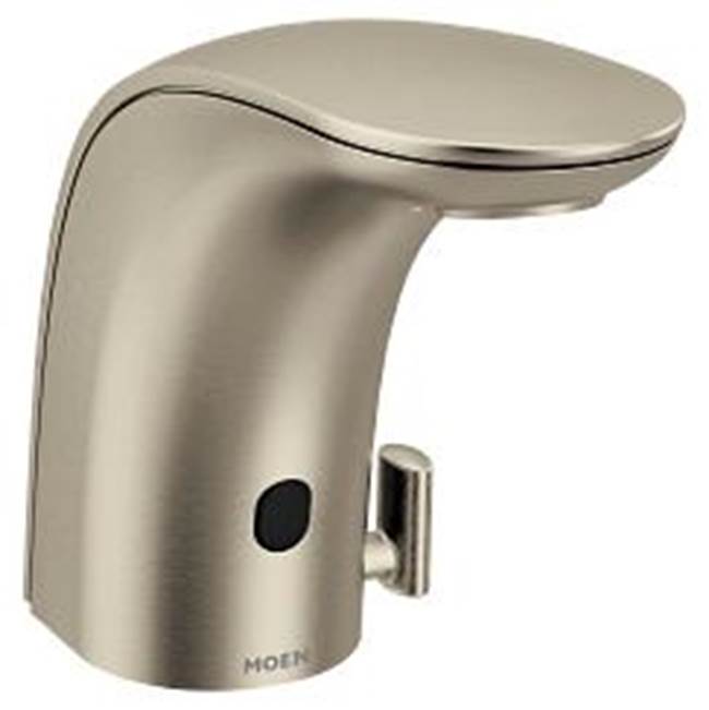 Moen Commercial Brushed nickel one-handle sensor-operated lavatory faucet