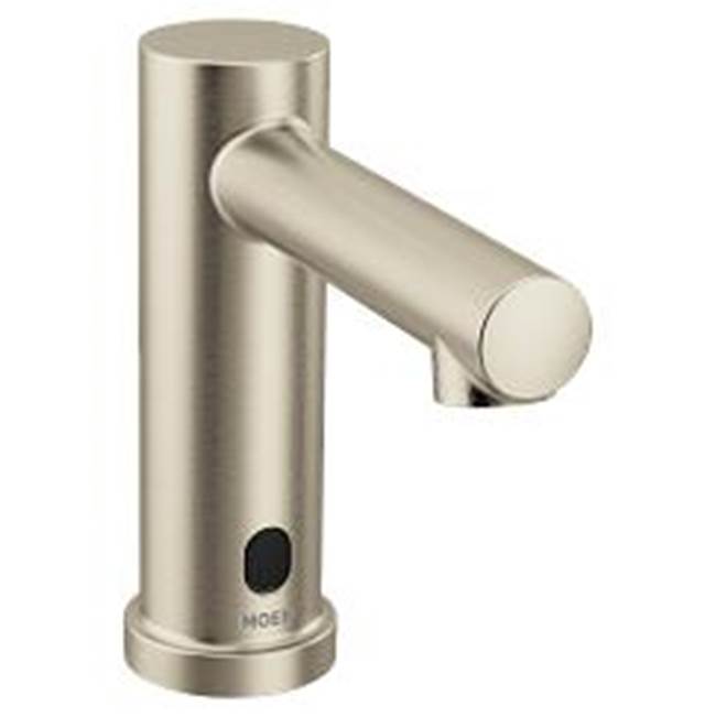 Moen Commercial Brushed nickel hands free sensor-operated lavatory faucet