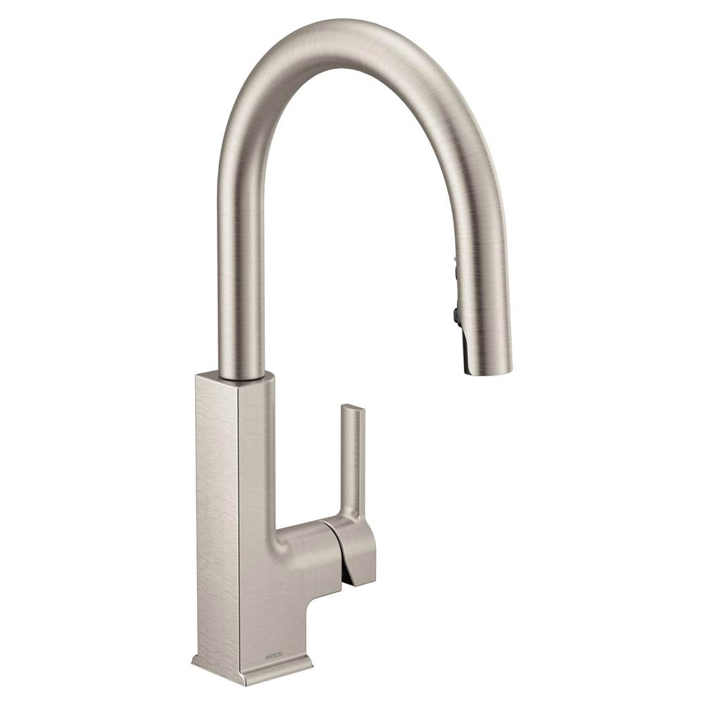 Moen Canada Sto Spot Resist Stainless One-Handle High Arc Pulldown Kitchen Faucet