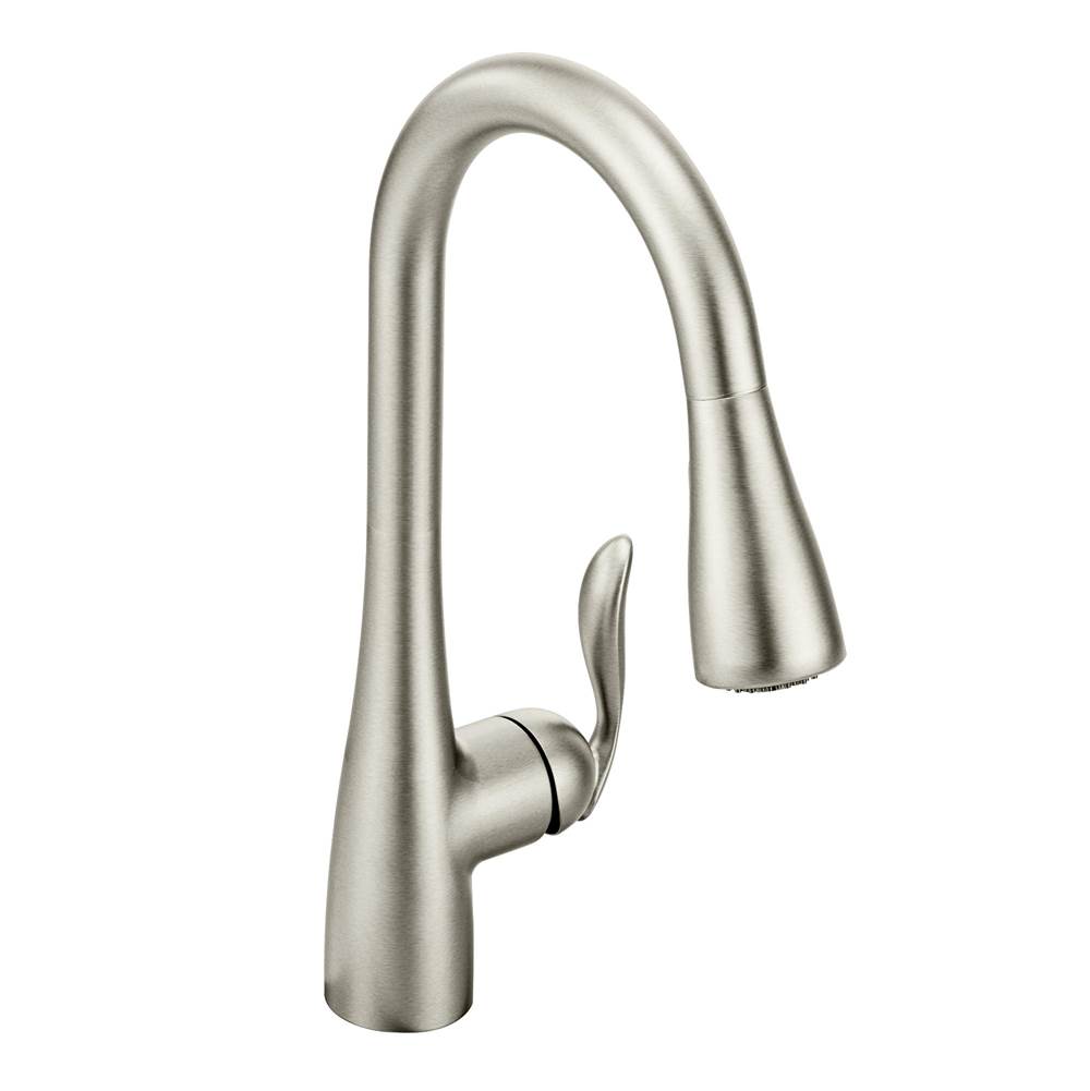 Moen Canada Arbor Spot Resist Stainless One-Handle High Arc Pulldown Kitchen Faucet