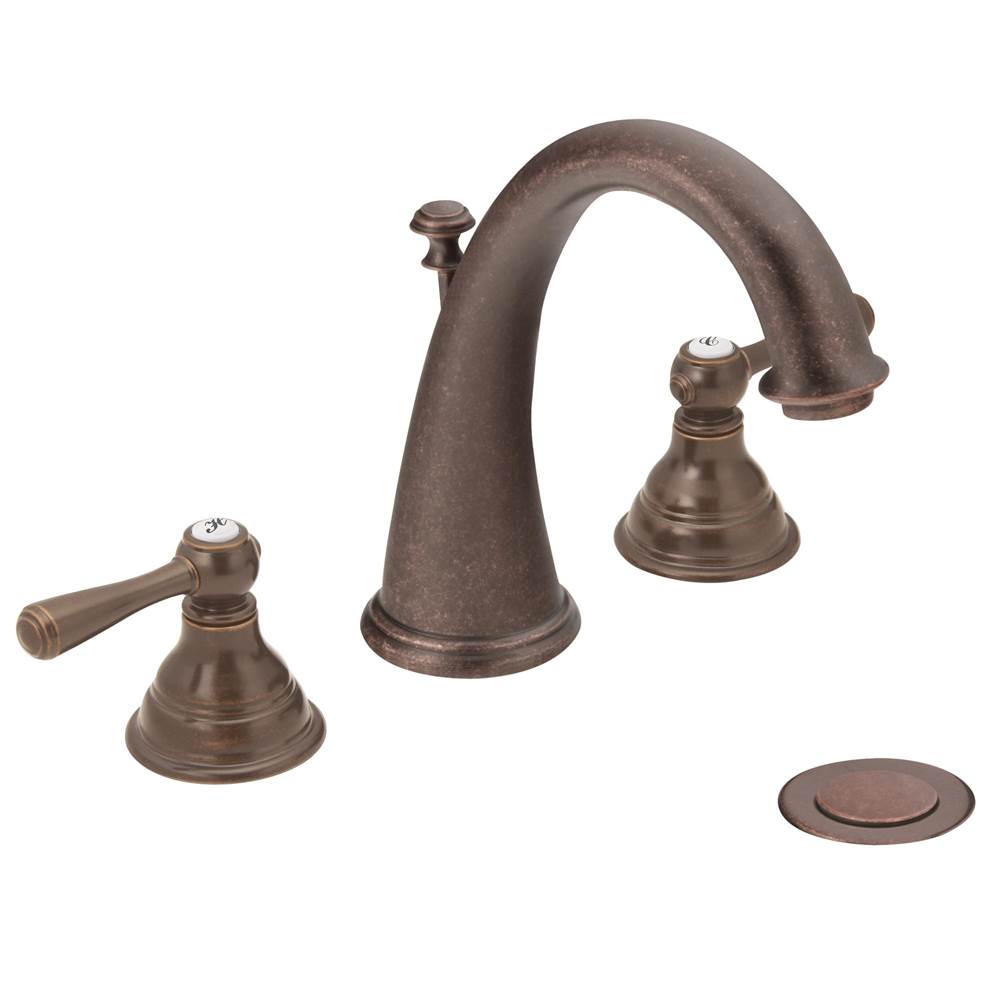 Moen Canada Kingsley Oil Rubbed Bronze Two-Handle High Arc Bathroom Faucet