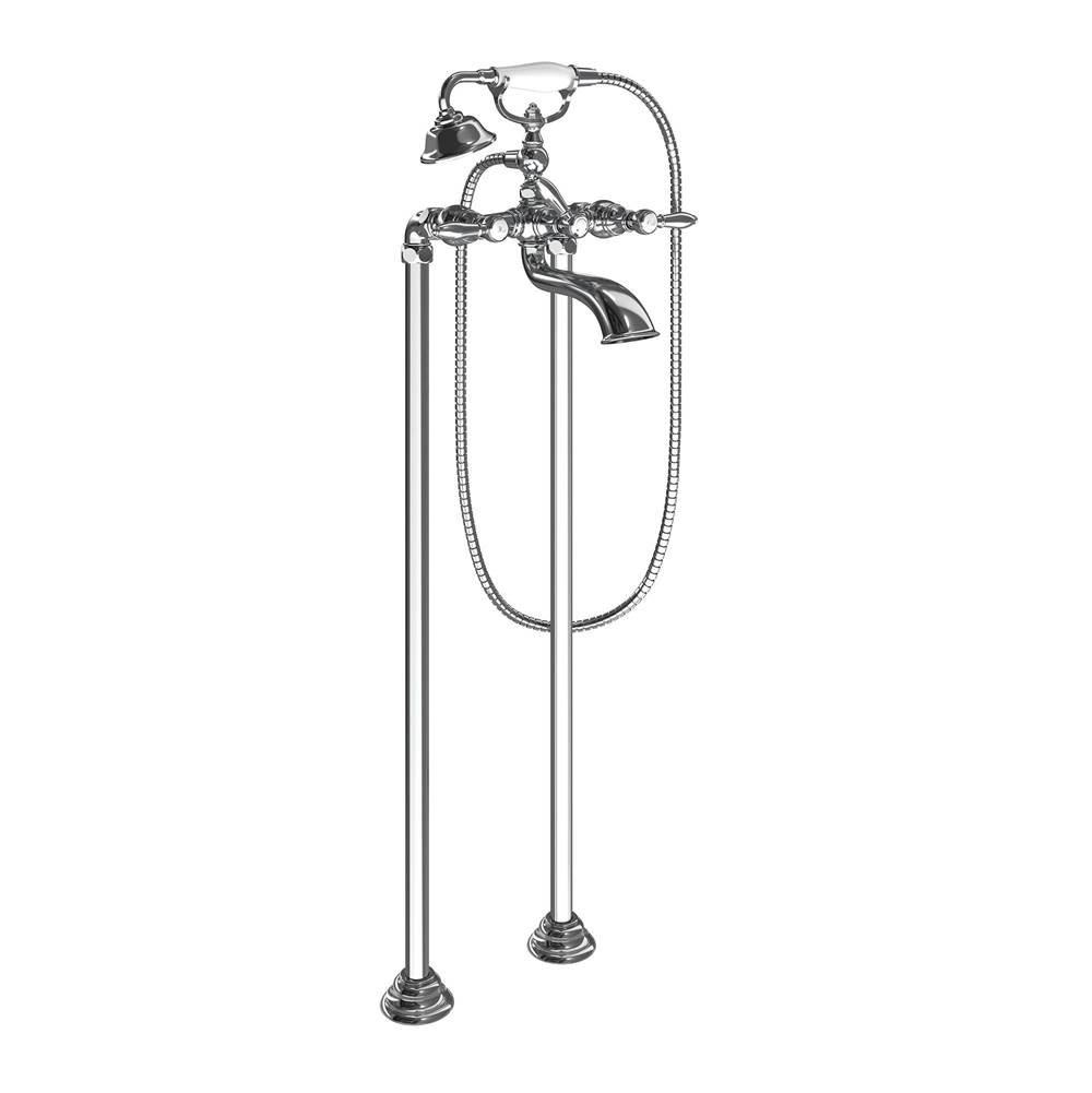 Moen Canada Weymouth Chrome Two-Handle Tub Filler Includes Hand Shower