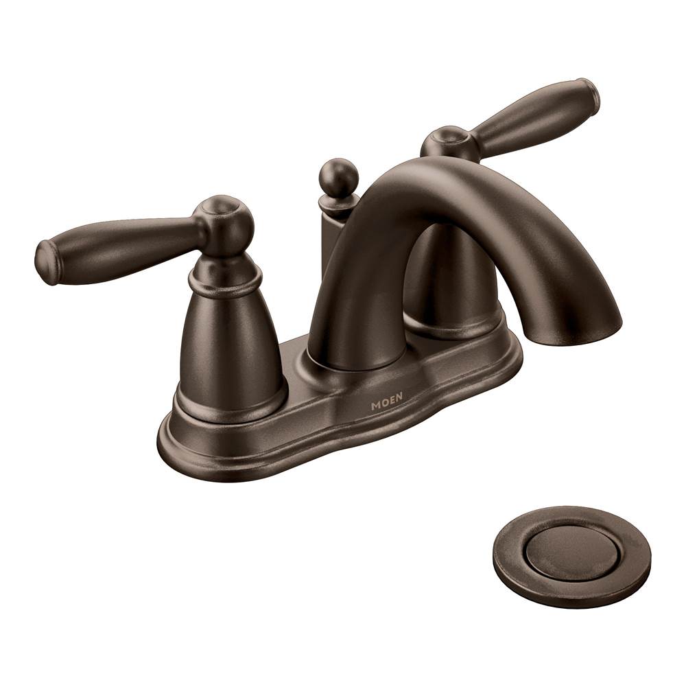 Moen Canada Brantford Oil Rubbed Bronze Two-Handle High Arc Bathroom Faucet