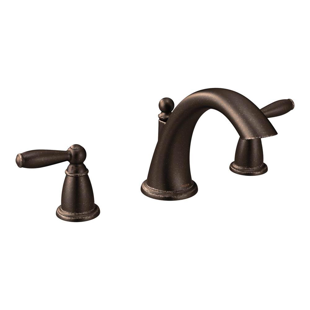 Moen Canada Brantford Oil Rubbed Bronze Two-Handle Low Arc Roman Tub Faucet