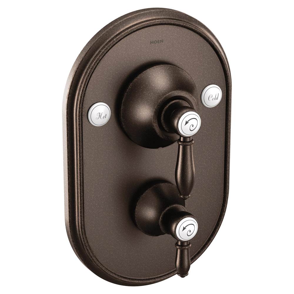 Moen Canada Weymouth Oil Rubbed Bronze Posi-Temp With Diverter Tub/Shower Valve Only