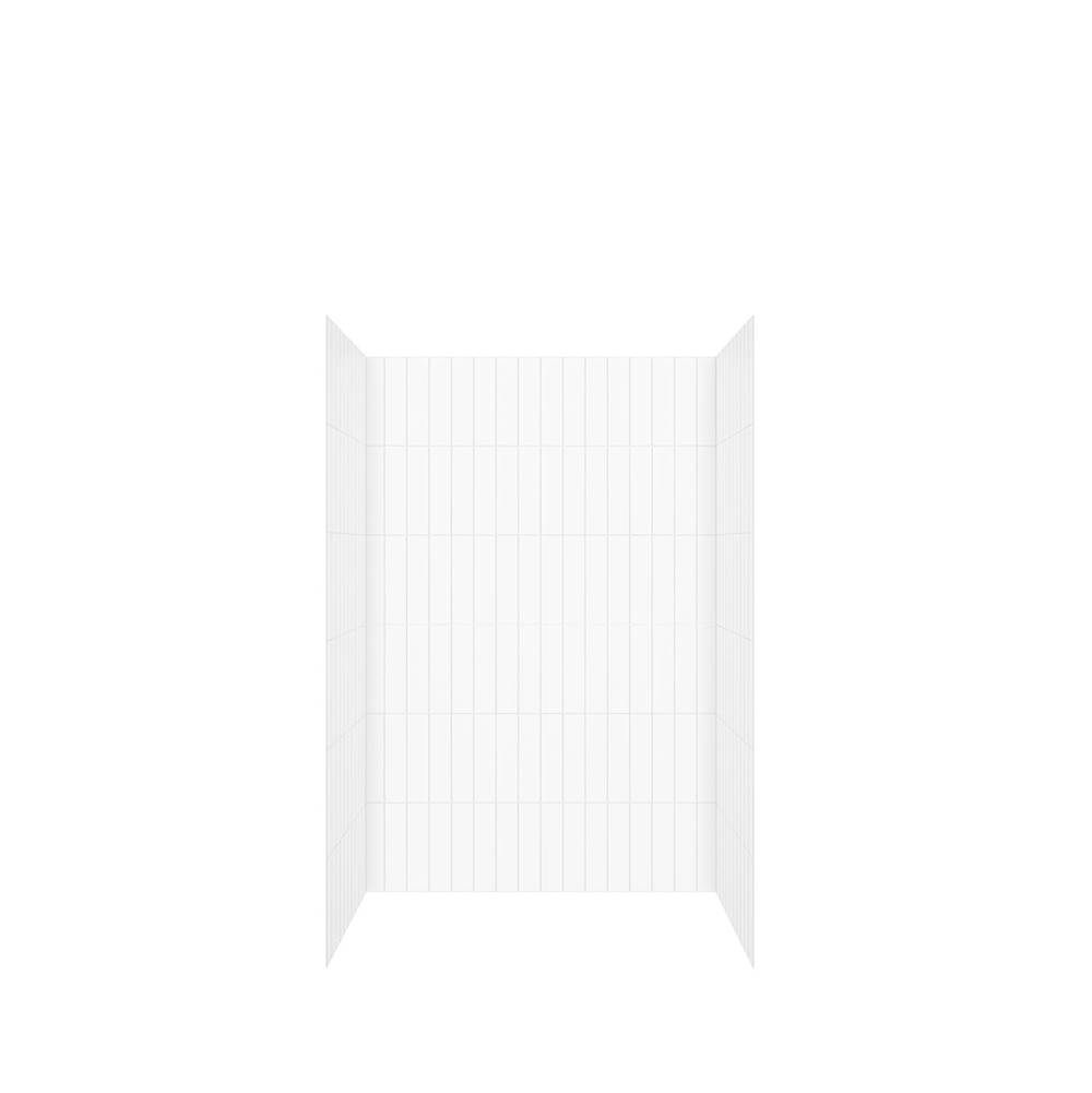Maax Canada Versaline 48 in. Alcove Wall Kit - Vertical in White