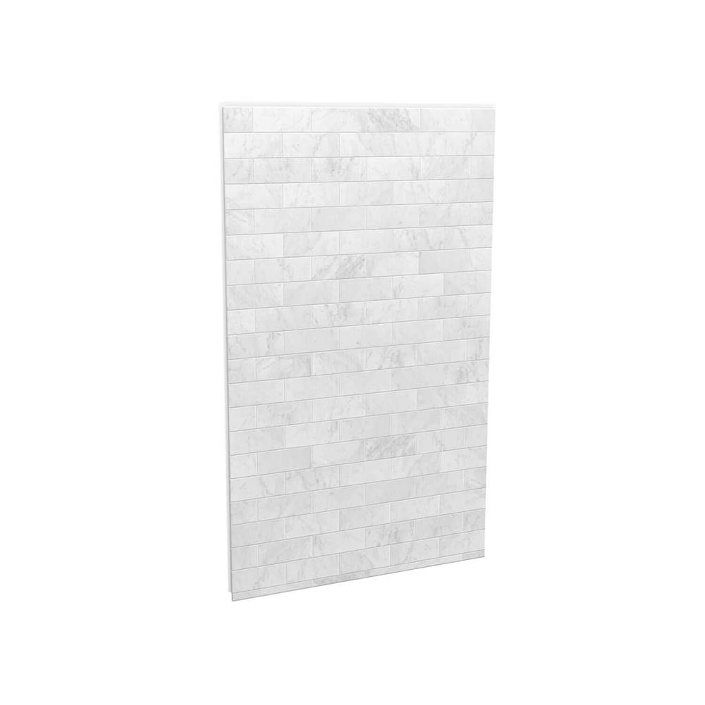 Maax Canada Utile 48 in. Composite Direct-to-Stud Back Wall in Marble Carrara