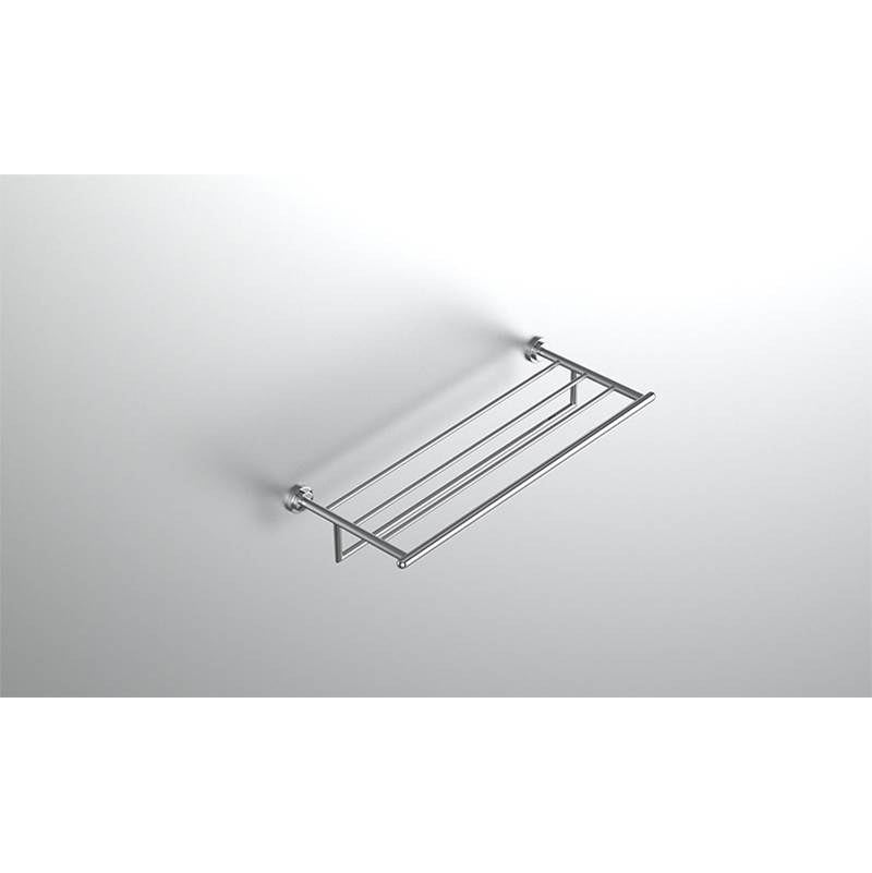 Neelnox Collection Aire Classic Towel Rack with Bar Finish: Brushed Black