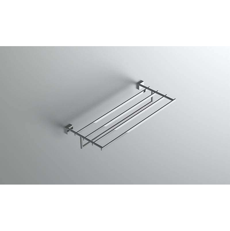 Neelnox Collection Rhyme Towel Rack with Bar Finish: Brushed Bronze