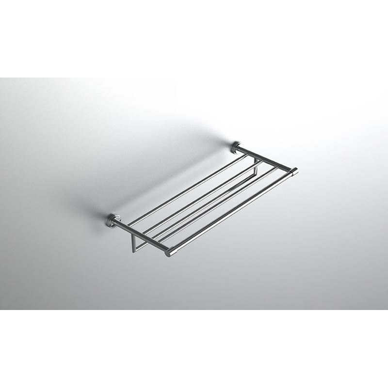 Neelnox Collection Eloquence Towel Rack with Bar Finish: Brushed Modern Bronze