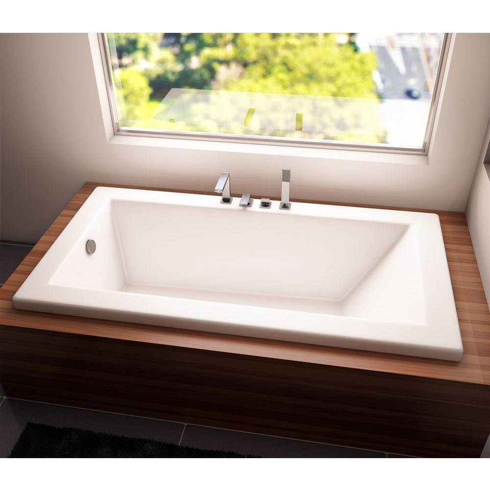 Produits Neptune ZEN bathtub 32x60 with armrests and 3'' top lip, Whirlpool/Activ-Air, Biscuit