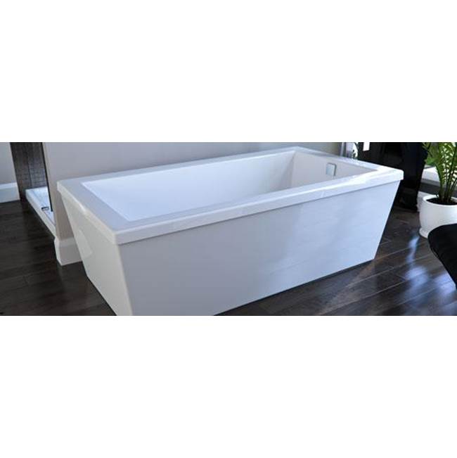 Produits Neptune Freestanding AMETYS Bathtub 36x66 AFR with armrests, Activ-Air, White