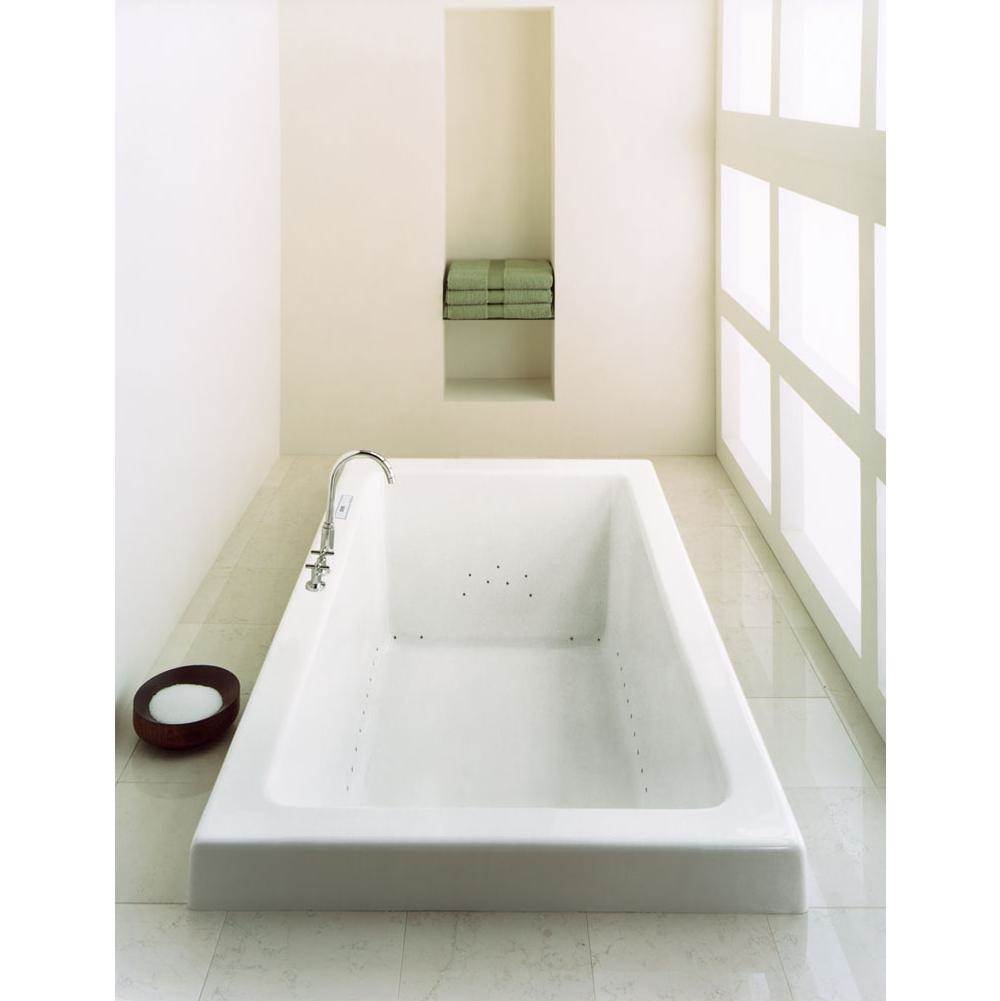 Produits Neptune ZEN bathtub 36x72 with armrests and 4'' top lip, Whirlpool/Activ-Air, Biscuit