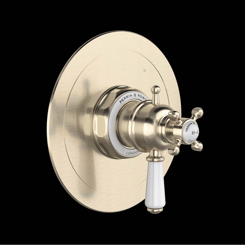 Perrin & Rowe Edwardian™ 3-way Type T/P (thermostatic/pressure balance) no share coaxial patented trim
