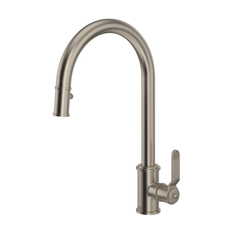 Perrin & Rowe Armstrong™ Pull-Down Kitchen Faucet With C-Spout