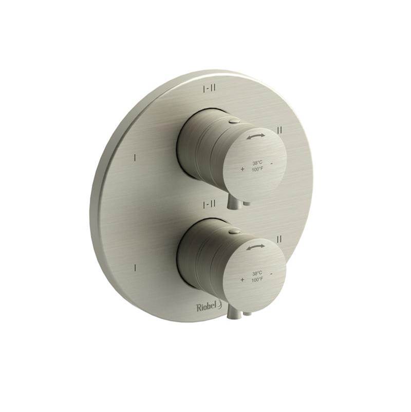 Riobel 4-way Type T/P (thermostatic/pressure balance) ¾'' coaxial complete valve