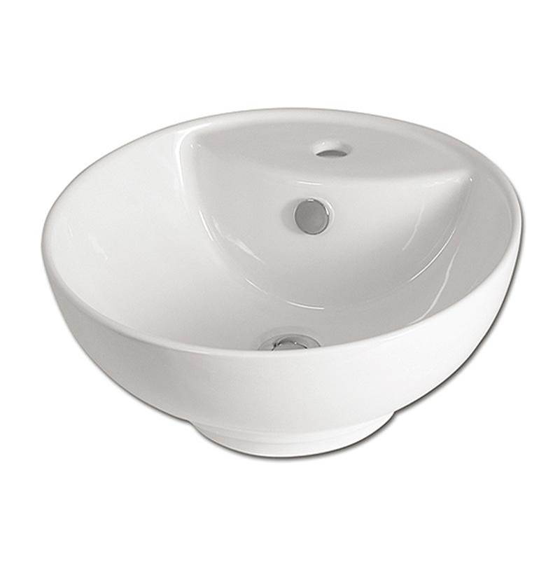 Rubi Over-Counter One Hole Basin Wh