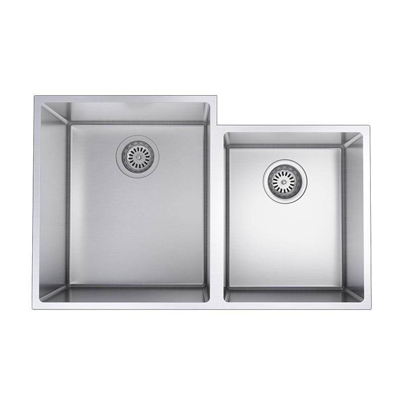 Rubi Riesling Double Undermount Sink 31- and No.xbc;'' X 20'' X 9''
