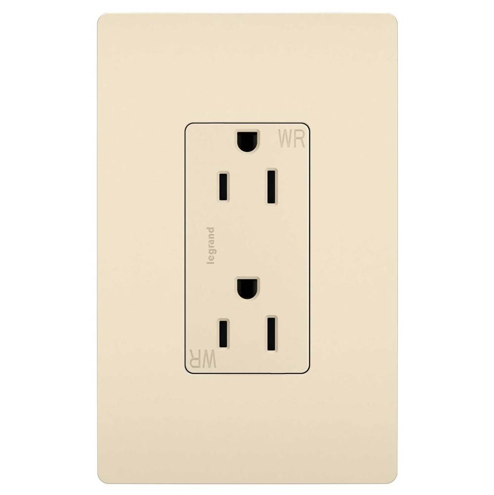 Radiant 15A Decorator TR/WR Receptacle