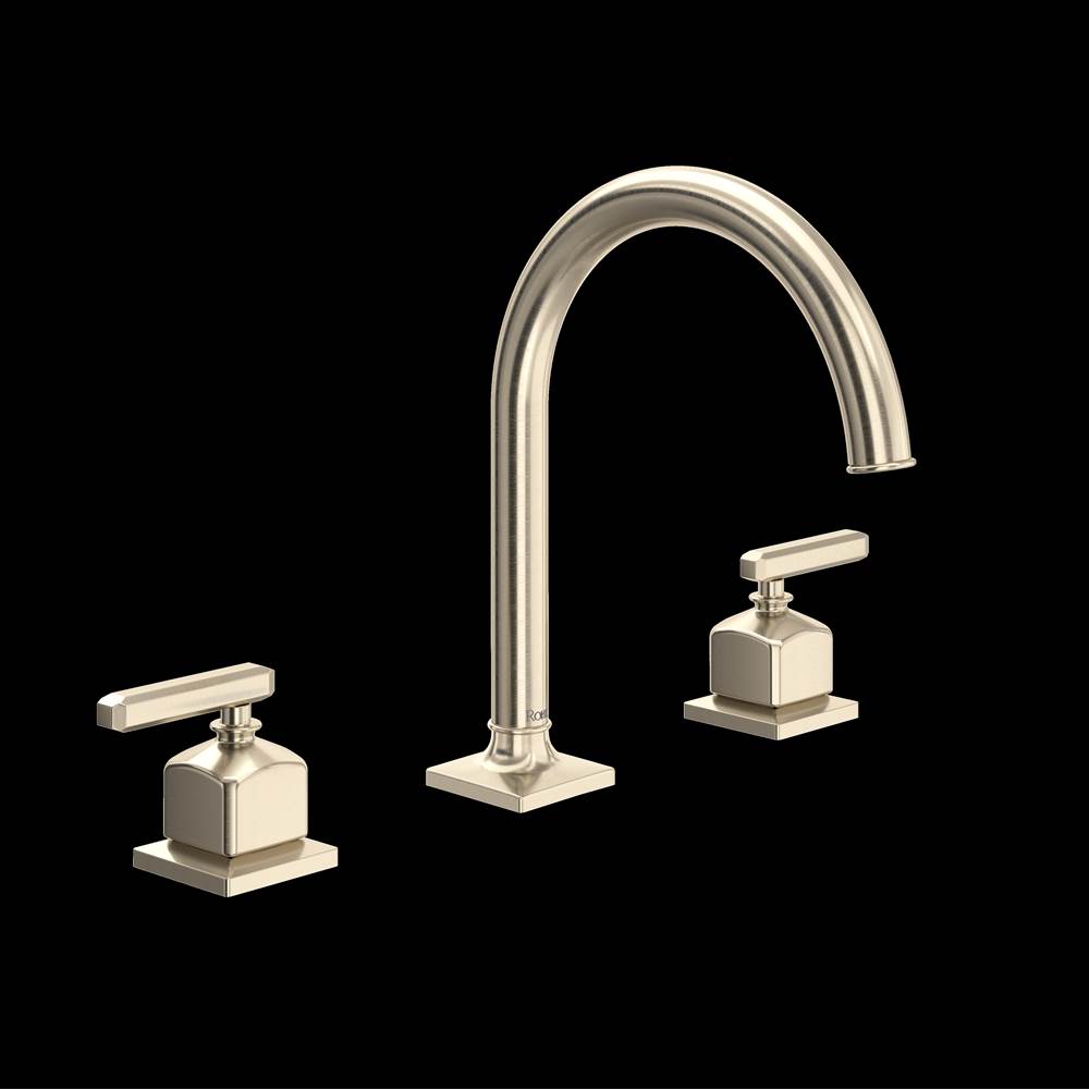 Rohl Canada Apothecary™ Widespread Lavatory Faucet with C-Spout
