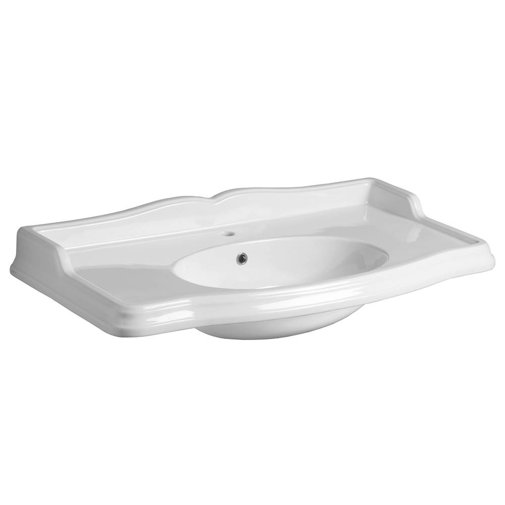 Simas Single hole washbasin for console