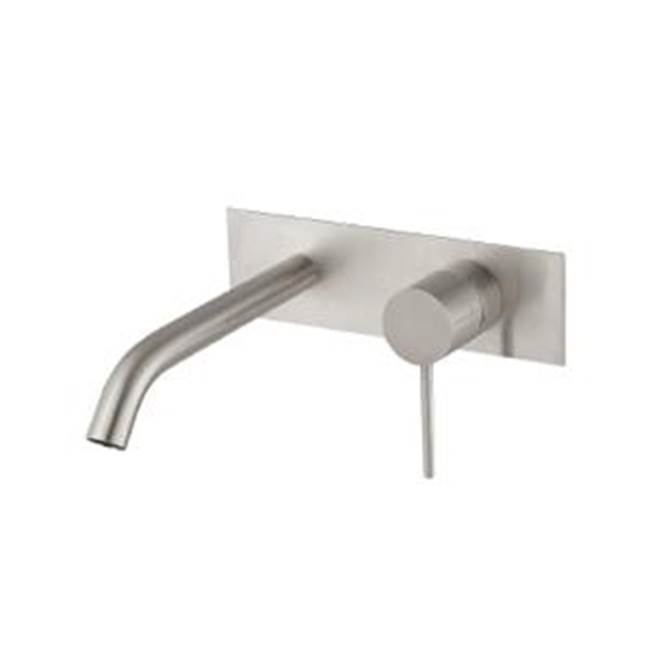Treemme Long Wallmount Lavatory Faucet-Right Hdl-No Rough