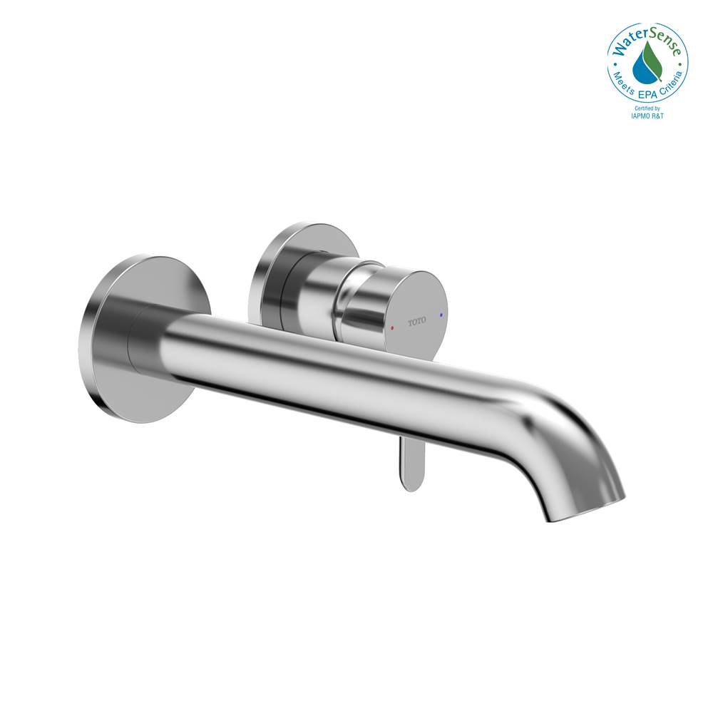 TOTO LB 1.2 GPM Wall-Mount Single-Handle L Bathroom Faucet with COMFORT GLIDE™ Technology, Polished Chrome