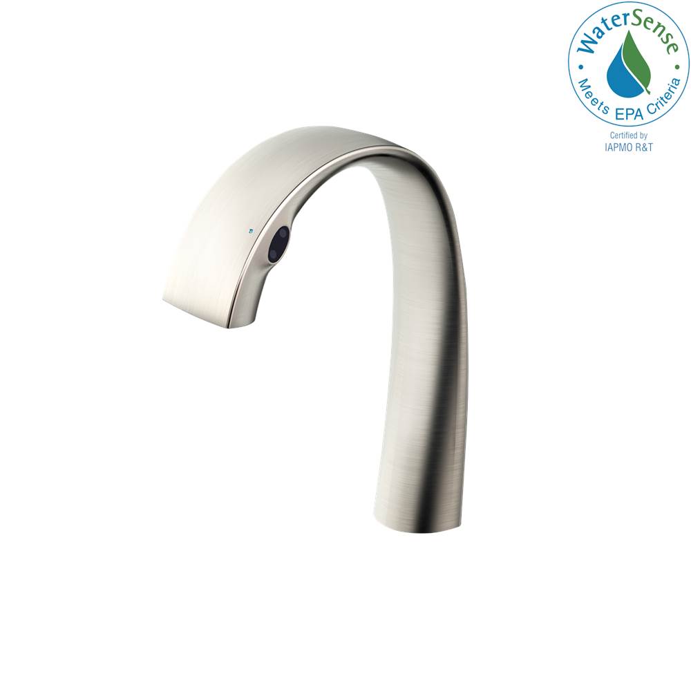 TOTO ZN 1.1 GPM Electronic Touchless Bathroom Faucet with SOFT FLOW™ and SAFETY THERMO™ Technology, Brushed Nickel