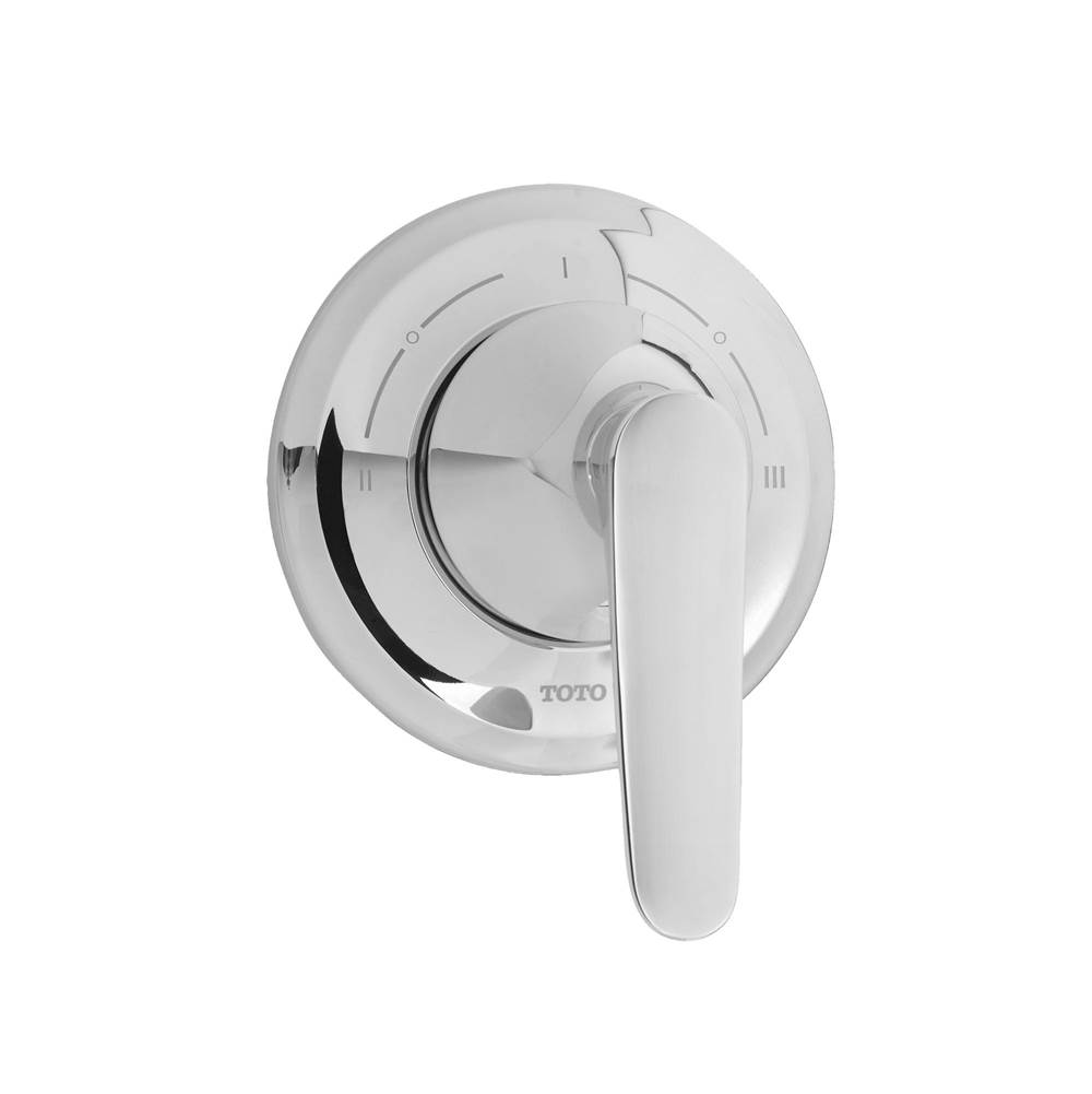 TOTO Wyeth™ Three-Way Diverter Trim with Off, Polished Chrome